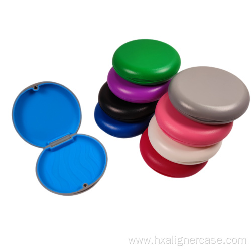 Magnet Dental Orthodontic Retainer Cases With Silicone Pad